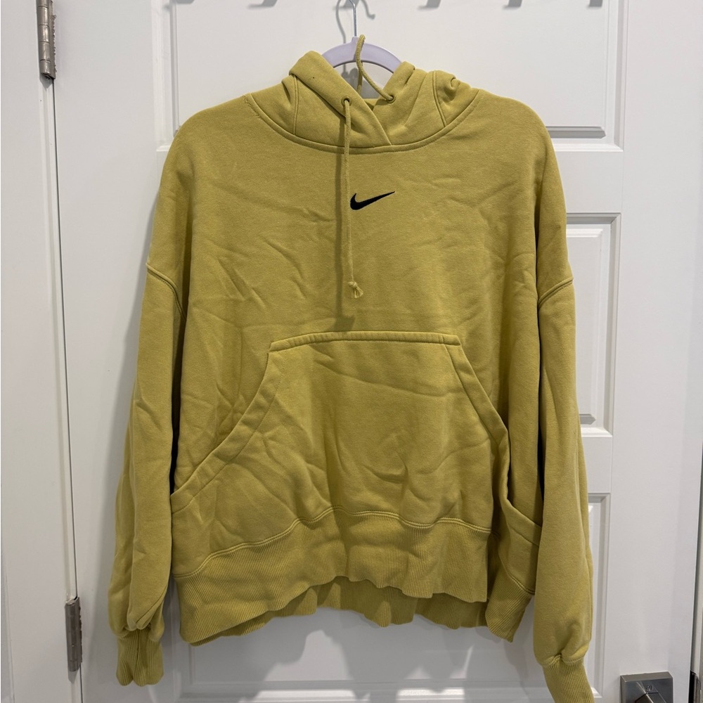 Nike Men's Mustard Hoodie